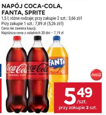 Napój Coca-Cola, Fanta, Sprite
