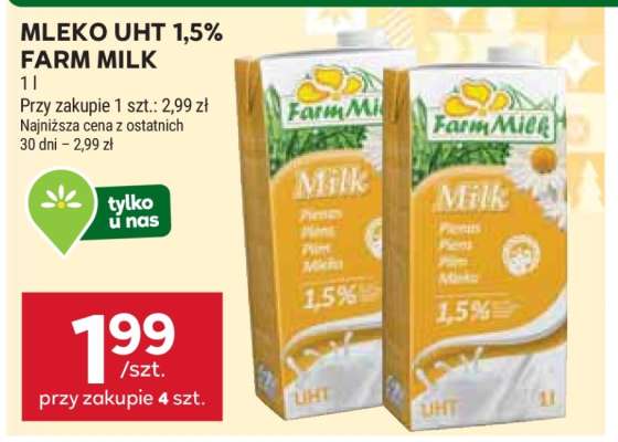 MLEKO UHT 1,5% FARM MILK
