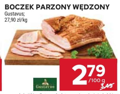 Boczek parzony wędzony
