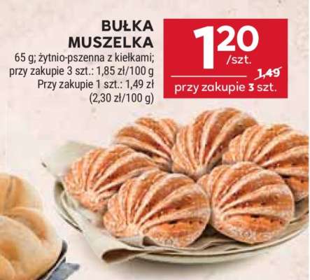 BUŁKA MUSZELKA