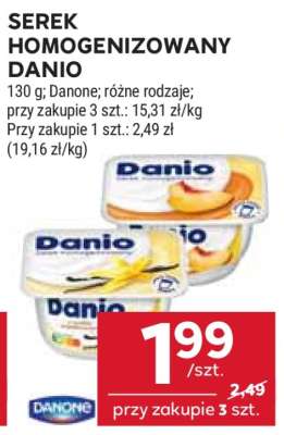 Serek homogenizowany DANIO