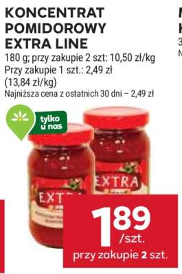 Koncentrat pomidorowy Extra Line