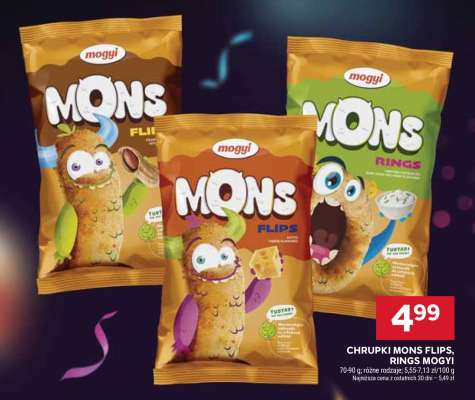 CHRUPKI MONS FLIPS, RINGS MOGYI