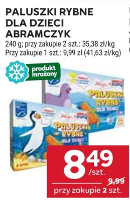 Paluszki rybne dla dzieci Abramczyk