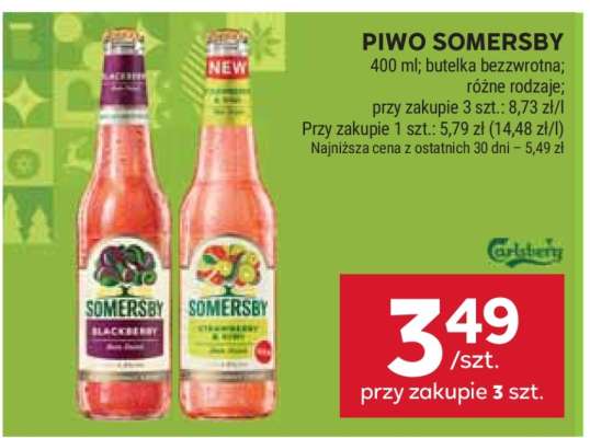 Piwo SOMERSBY