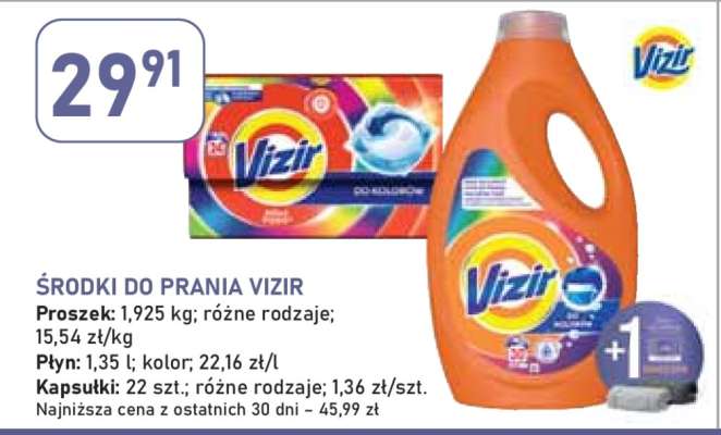 Środki do prania Vizir (