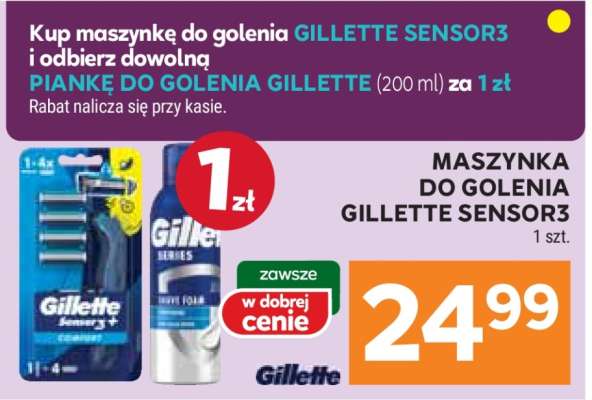 Maszynka do golenia Gillette Sensor3