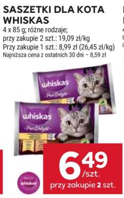 Saszetki dla kota Whiskas