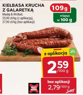 Kiełbasa krucha z galaretką