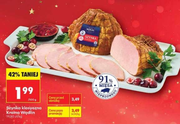 Szynka klasyczna Kraina Wędlin