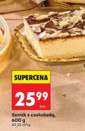 Sernik z czekoladą, 600 g