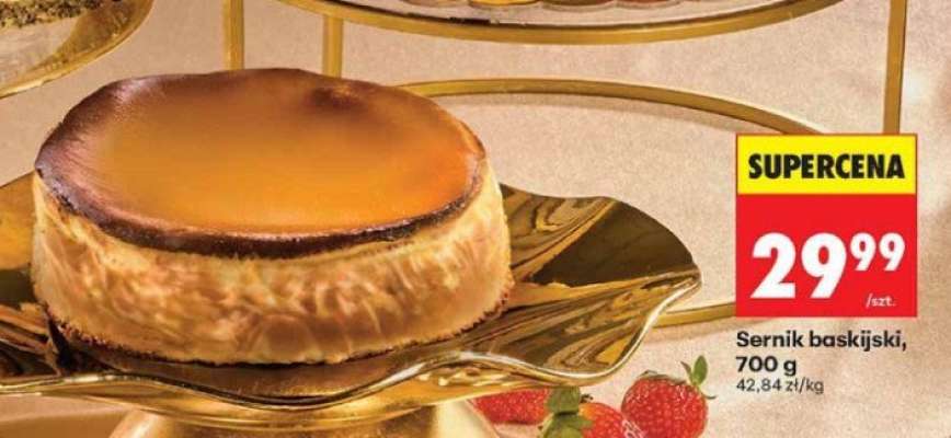 Sernik baskijski, 700 g
