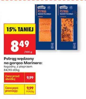 Pstrąg wędzony na gorąco Marinero