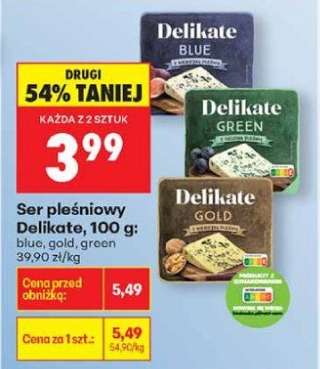 Ser pleśniowy Delikate, 100 g