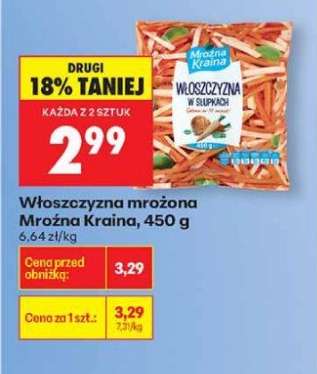 Włoszczyzna mrożona Mroźna Kraina, 450 g