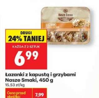Łazanki z kapustą i grzybami Nasze Smaki 450 g