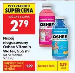 Napój niegazowany Oshee Vitamin Water, 555 ml