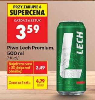 Piwo Lech Premium, 500 ml