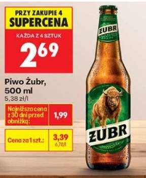 PIWO ŻUBR 500 ML