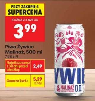Piwo Żywiec Malinaż, 500 ml