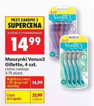 Maszynki Venus3 Gillette, 4 szt.