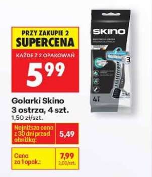 Golarki Skino 3 ostrza , 4 szt