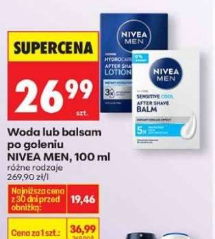 Woda lub balsam po goleniu NIVEA MEN , 100 ml