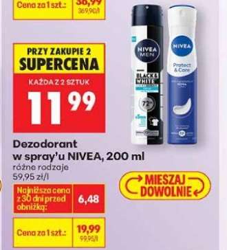Dezodorant w spray'u NIVEA , 200 ml