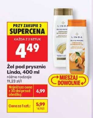 Żel pod prysznic Linda, 400 ml