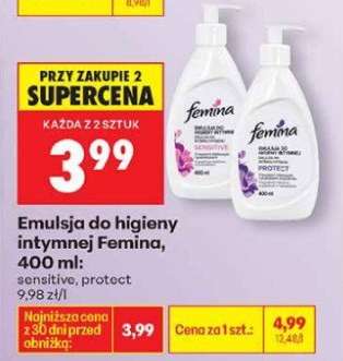 Emulsja do higieny intymnej Femina, 400 ml
