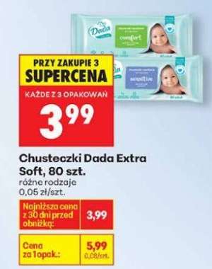 Chusteczki Dada Extra Soft 80 szt