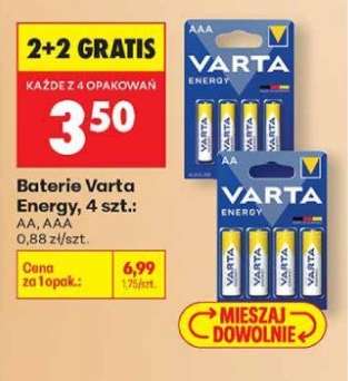 Baterie Varta Energy, 4 szt.