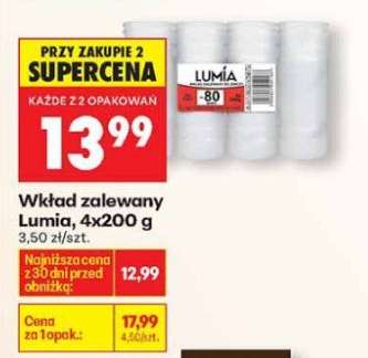 Wkład zalewany Lumia , 4x200 g