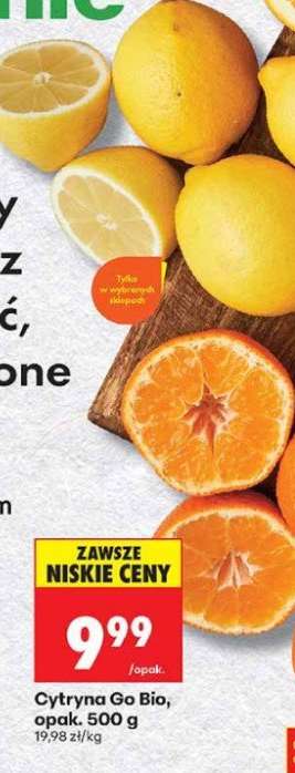 Cytryna Go Bio, opak. 500 g