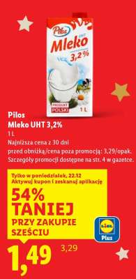 PILOS Mleko UHT 3,2%
