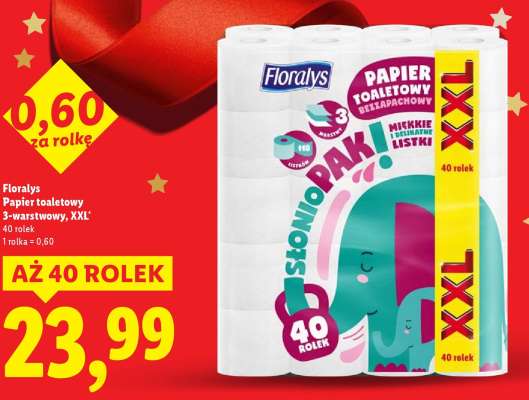 FLORALYS Papier toaletowy