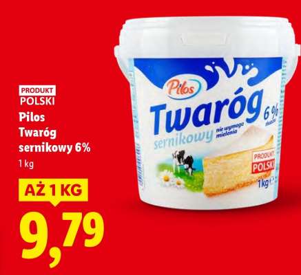 PILOS Twaróg sernikowy 6%