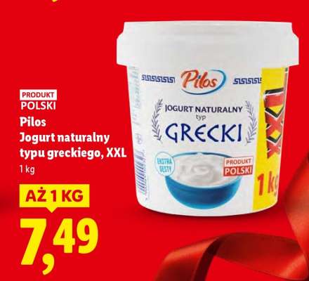 Pilos Jogurt naturalny typu greckiego, XXL