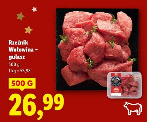 RZEŹNIK Wołowina – gulasz