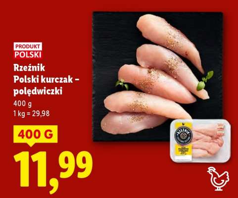 RZEŹNIK Polski kurczak – polędwiczki