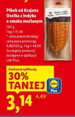 Pikok od Krajana Osełka z indyka o smaku maślanym