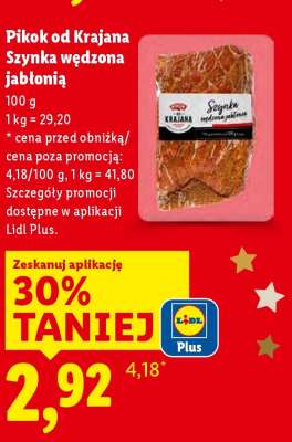 Pikok od Krajana Szynka wędzona jabłonią