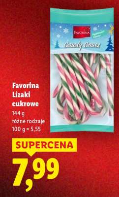 FAVORINA Lizaki cukrowe