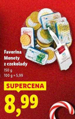 FAVORINA Monety z czekolady