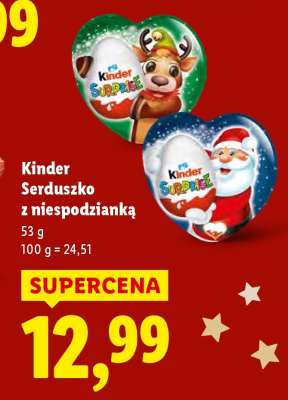 Kinder Serduszko z niespodzianką