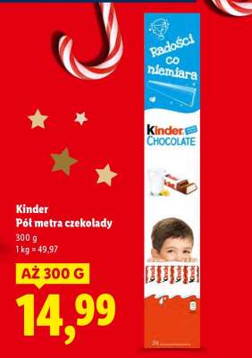 KINDER Pół metra czekolady
