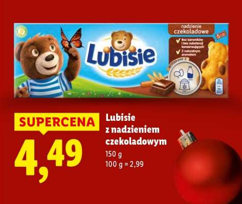 Lubisie z nadzieniem czekoladowym