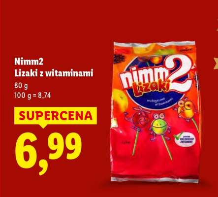 NIMM2 Lizaki z witaminami