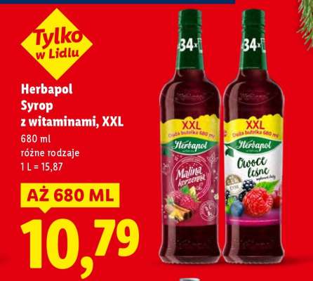 HERBAPOL Syrop z witaminami, XXL