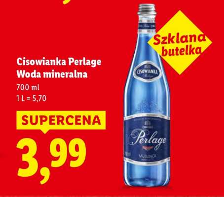 Cisowianka Perlage Woda mineralna